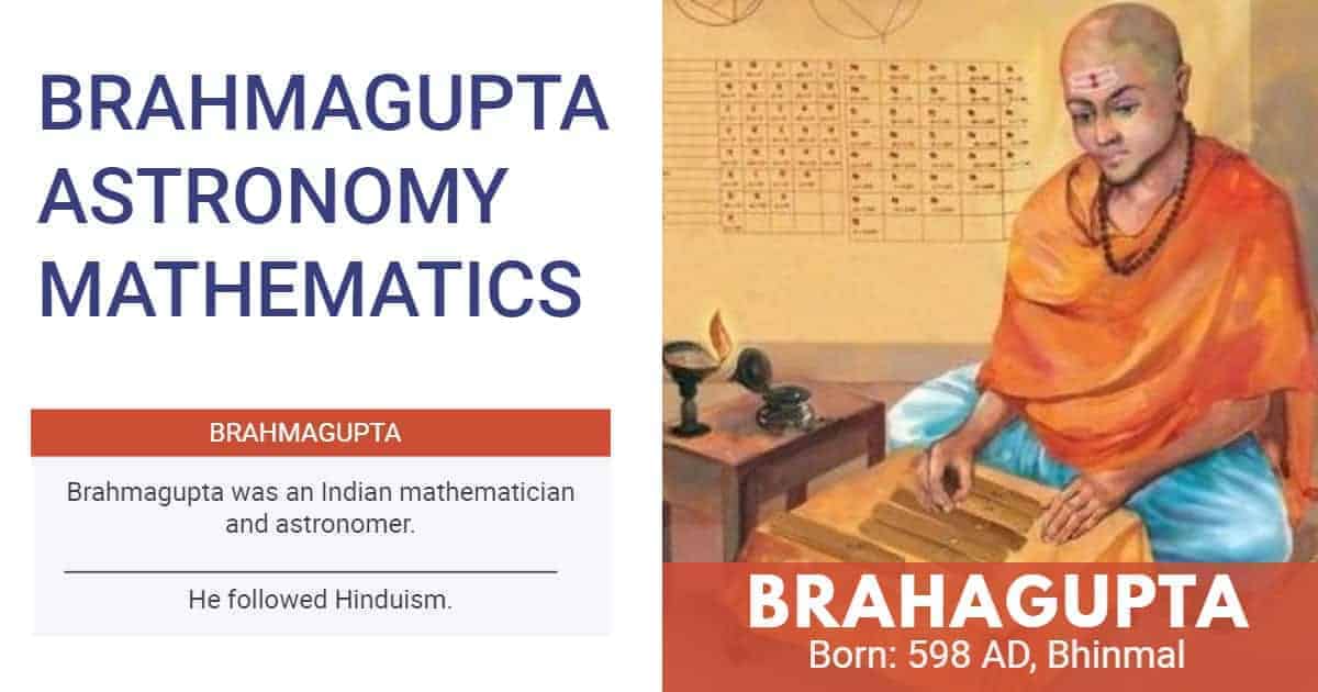 Brahmagupta  Biography Facts and Pictures