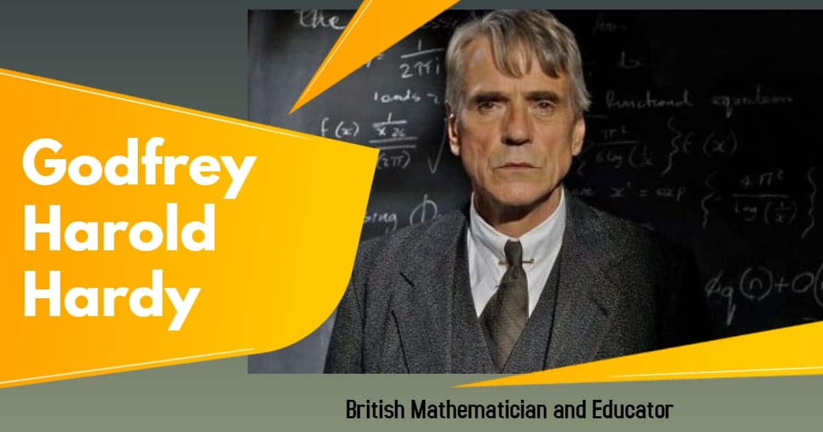 G. H. Hardy » Famous Mathematicians » Vedic Math School