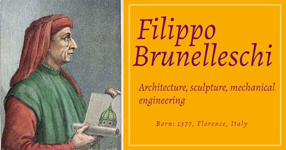 Filippo Brunelleschi : Italian Architect, Mathematician » Vedic Math School