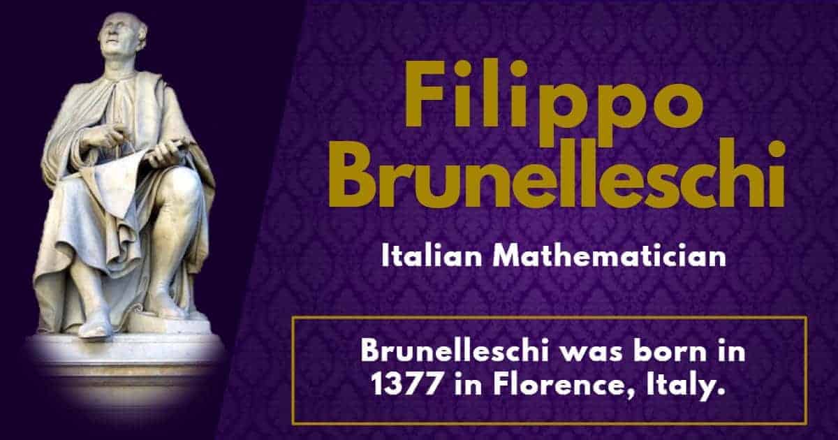 Filippo Brunelleschi Inventions