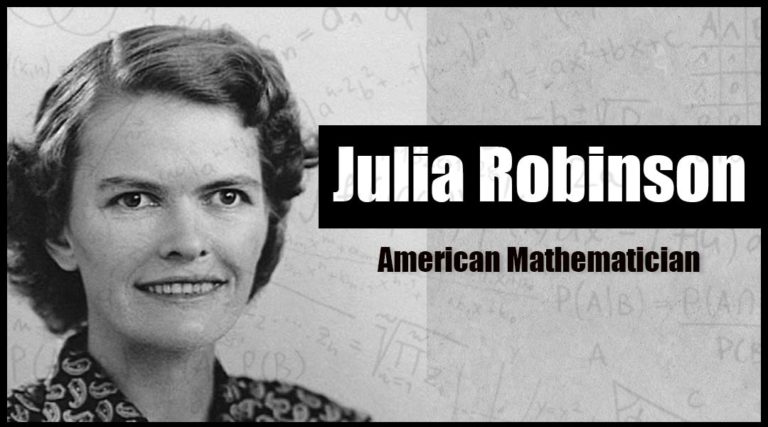 Julia Robinson American mathematician by vedic maths school