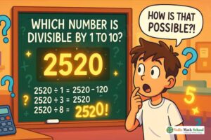 Most Exceptional Number Divisible all Digits 1 to 10