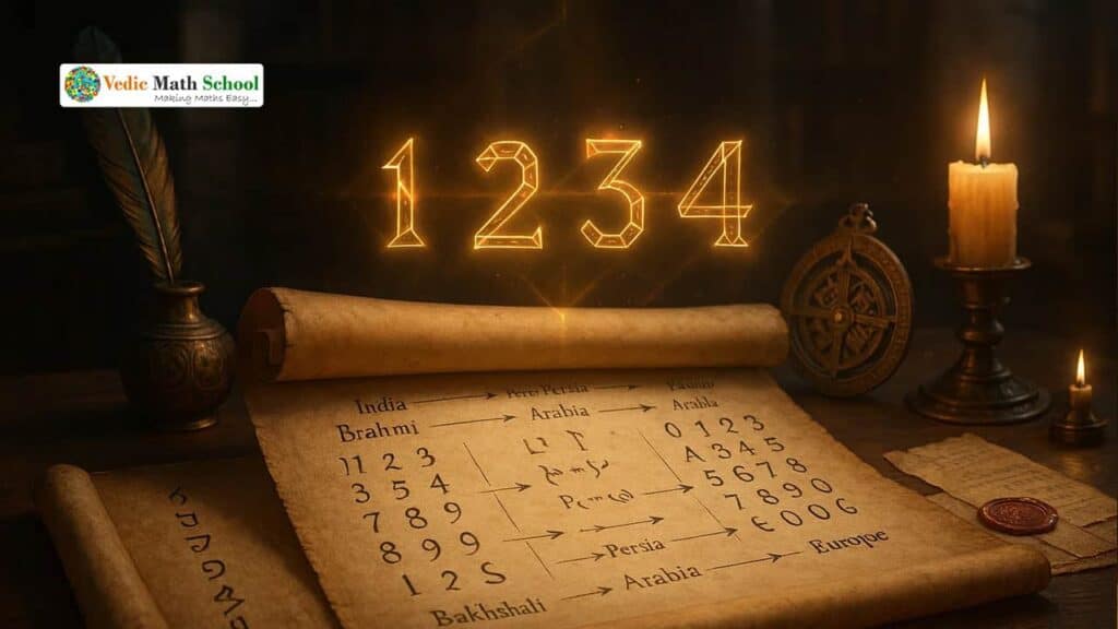Arabic numbers origin