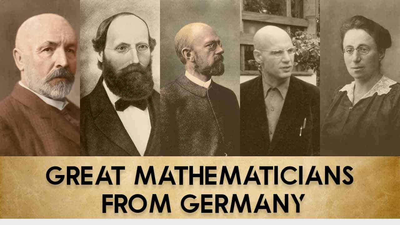 Five Great Mathematicians from Germany