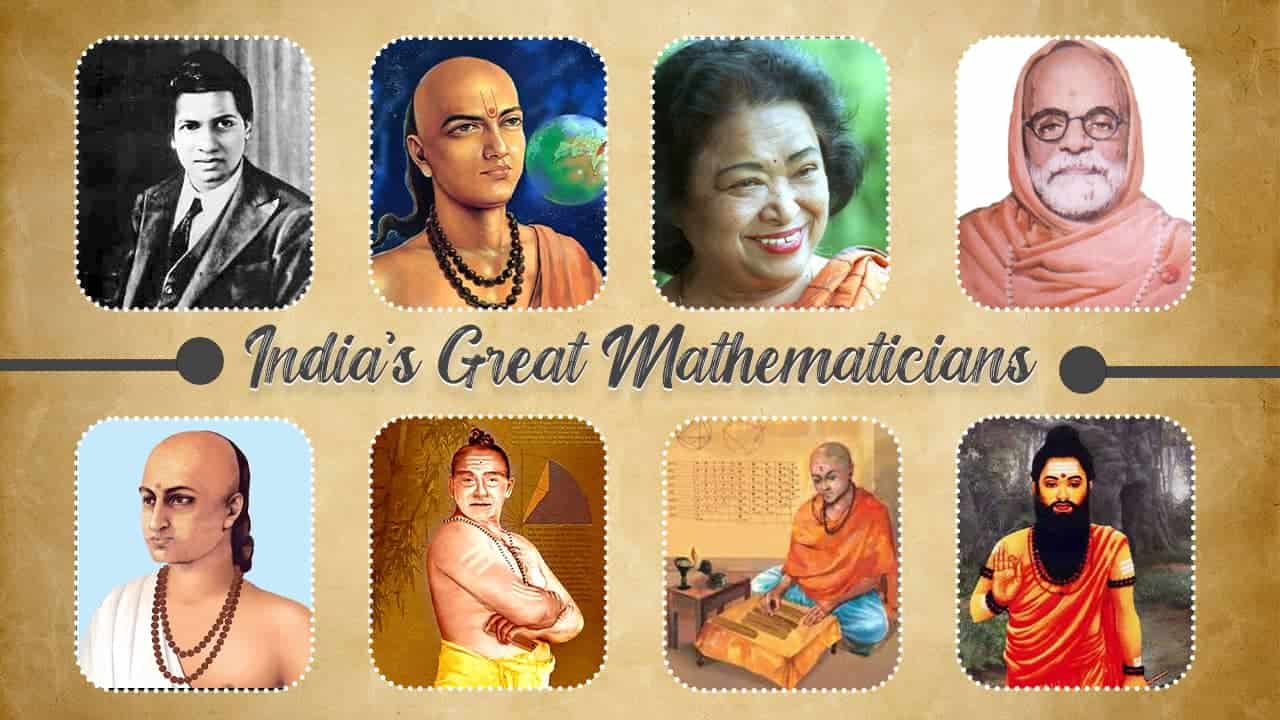 India's Great Mathematicians by vedic maths school