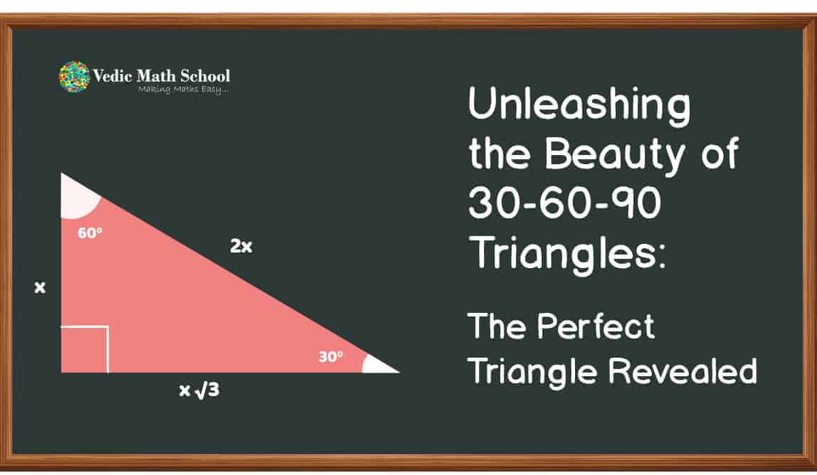 30-60-90 Triangle by vedic maths trick
